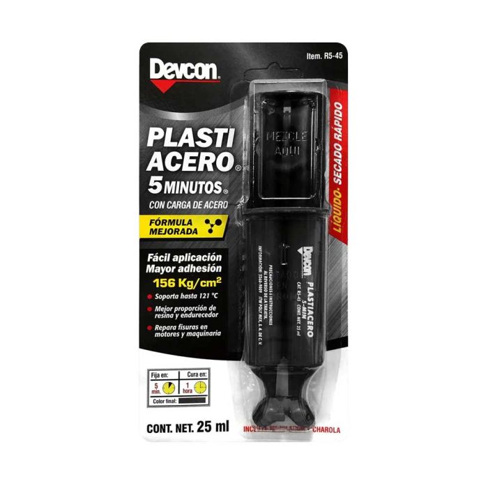 Pegamento Plastiacero 5 Minutos R5-45 Devcon