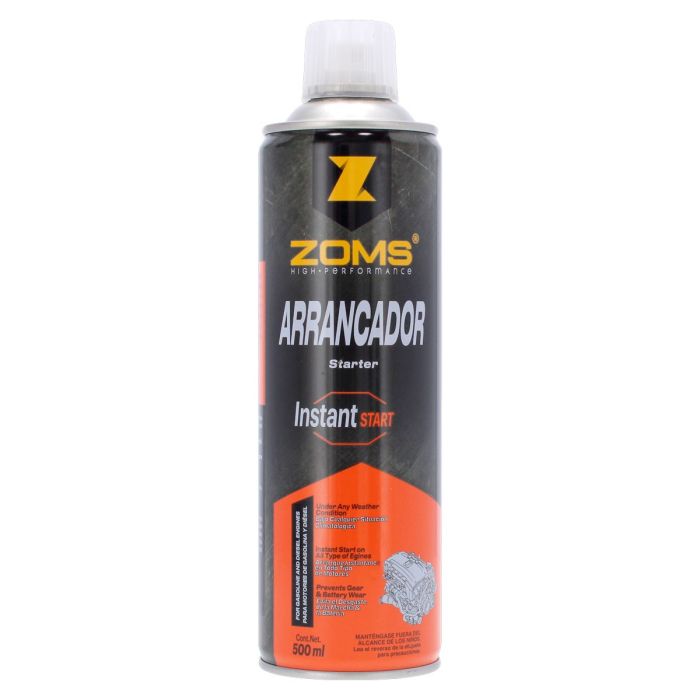 Arrancador de motor 500 ml en aerosol ZOMS