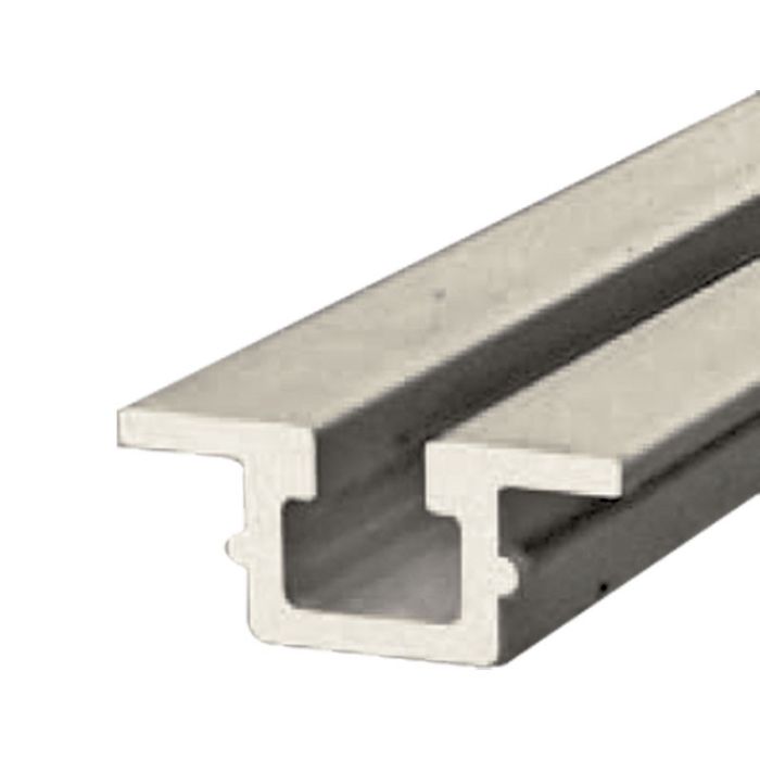 Riel simple embutido 2mts CX Ducasse