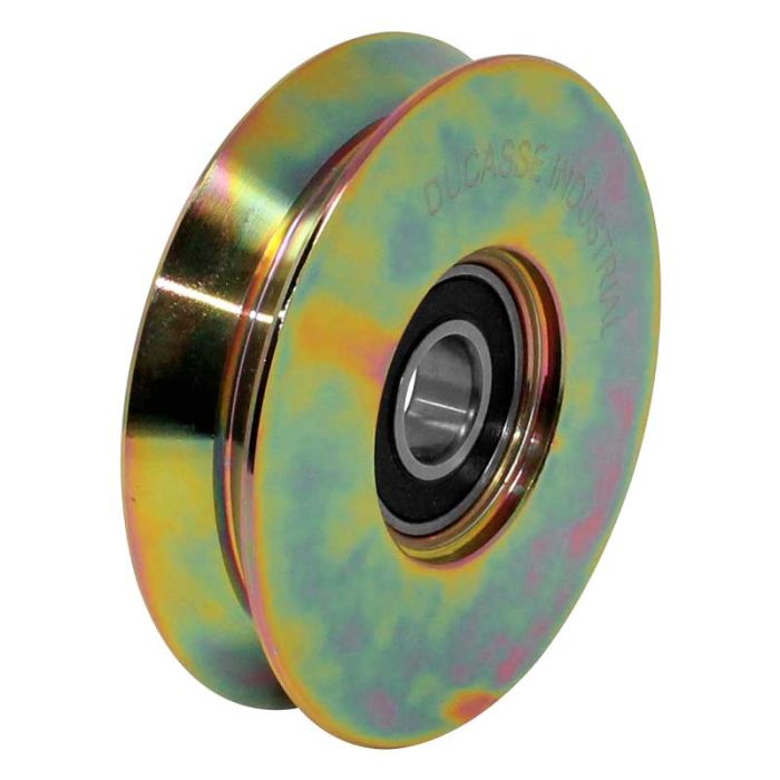 Rueda de acero de 100 mm Premium Ducasse