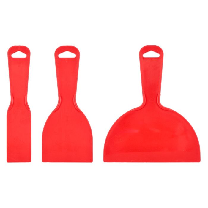 Juego de 3 espátulas de plástico TR6912 Corona