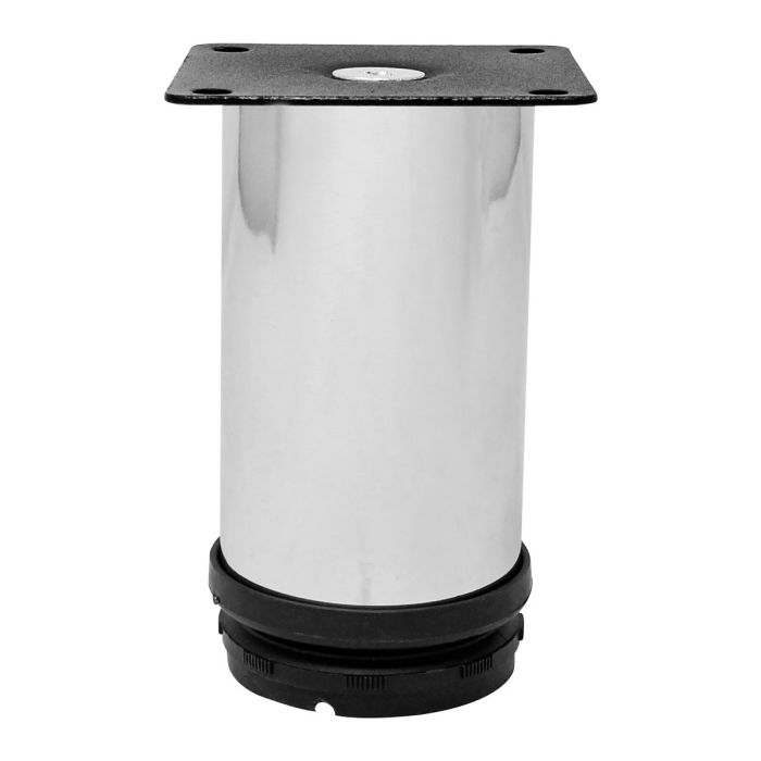 Pata regulable para sofá y muebles cromo 100 cm Bolder
