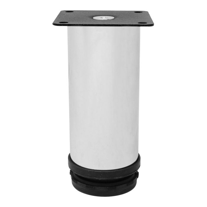 Pata regulable para sofá y muebles cromo 120 cm Bolder