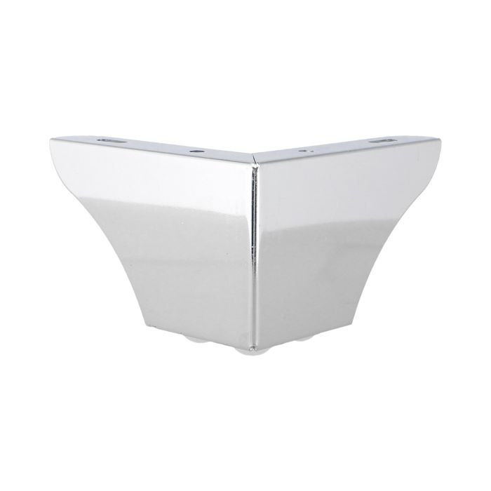 Pata para para sofá 75 mm cromo triangular Bolder