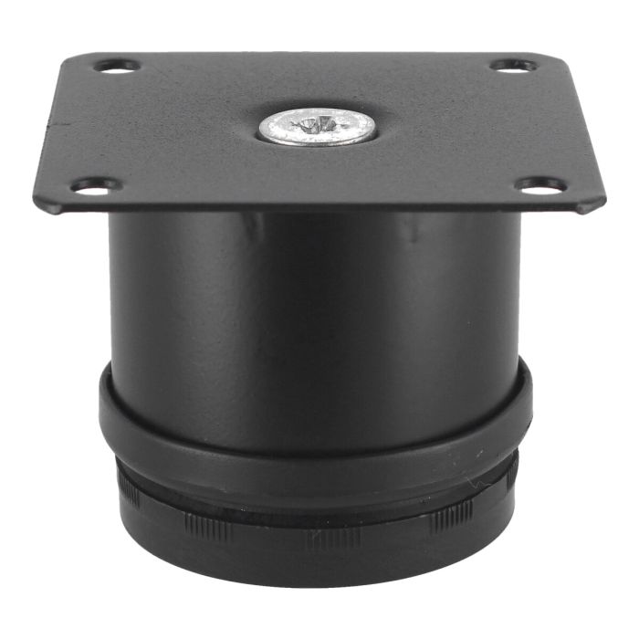 Pata regulable para sofá y muebles negra 50 mm PS-2733 Bolder