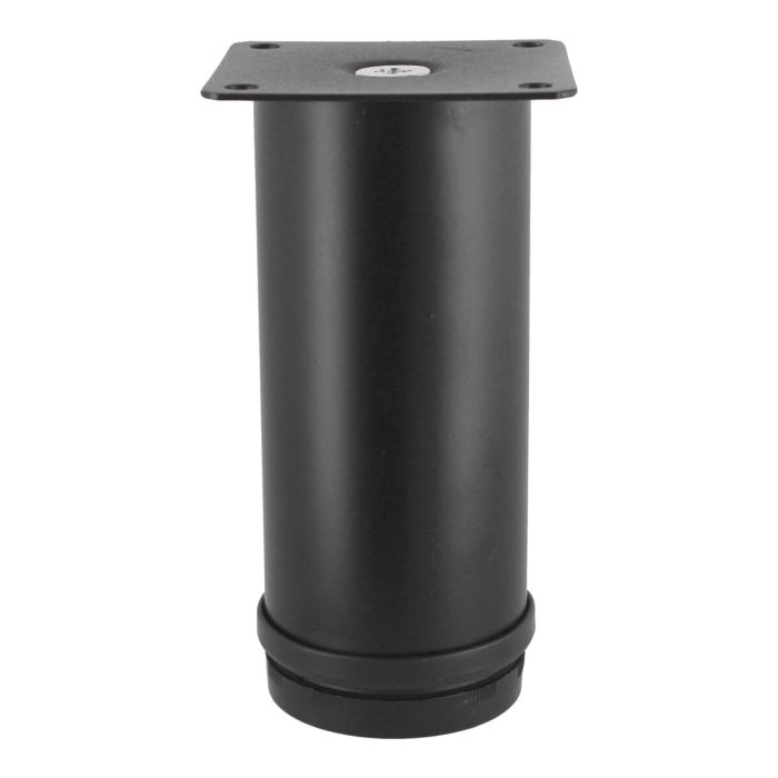 Pata regulable para sofá y muebles negra 120 mm PS-2735 Bolder