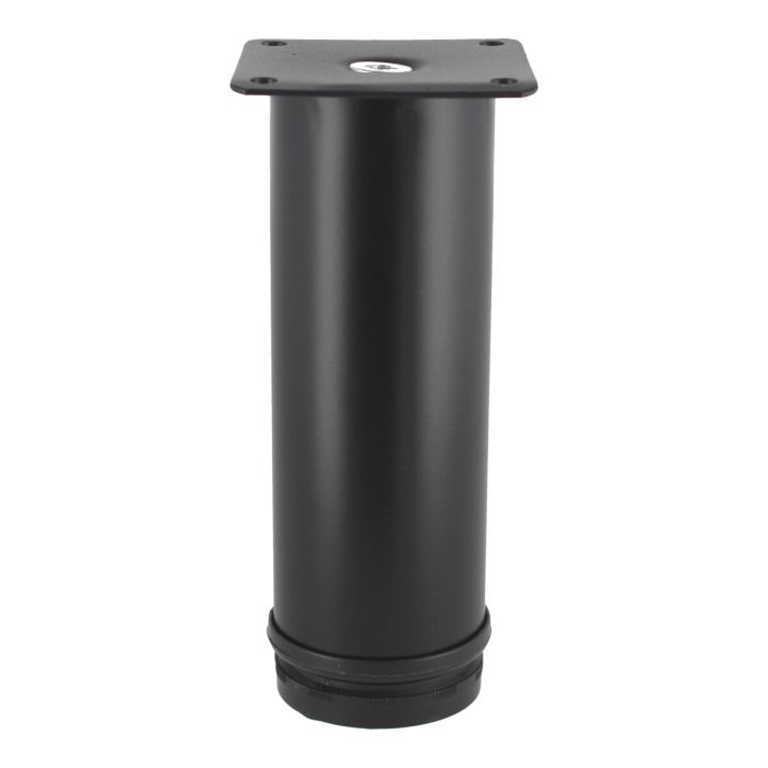 Pata regulable para sofá y muebles negra 150 mm PS-2737 Bolder