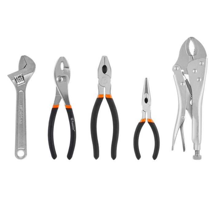 Juego de 5 pinzas de 6", 8" y 10" SW-11208 Fumetax