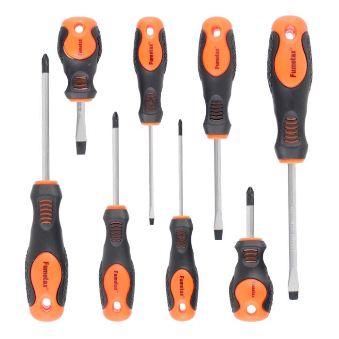 Juego de 8 desarmadores SW-813601003 Fumetax