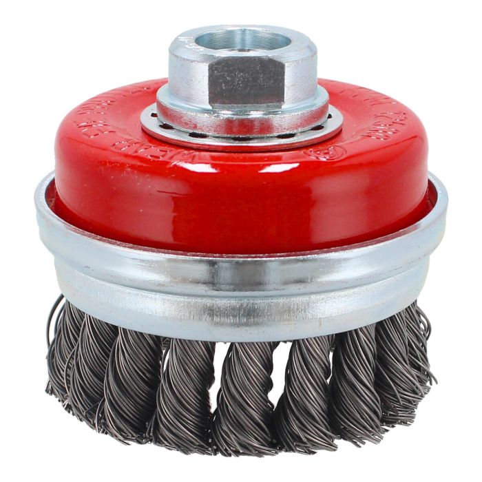 Carda de copa alambre trenzado 3" SW-32030202 Fumetax