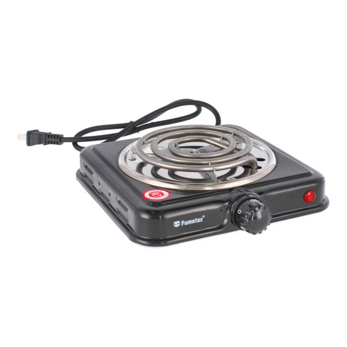 Parrilla eléctrica de 1 quemador negra SW-23031-N Fumetax