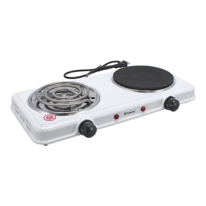 Parrilla eléctrica blanca resistencia / disco SW-42410 Fumetax