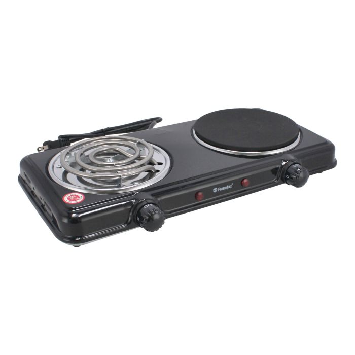 Parrilla eléctrica negra resistencia / disco SW-42411 Fumetax