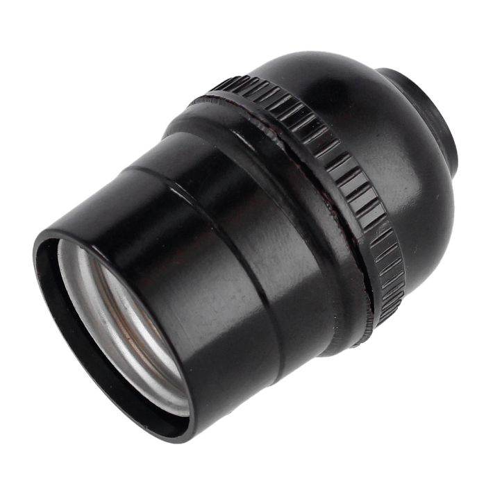 Porta lámpara sencillo negro FU0079 Fulgore