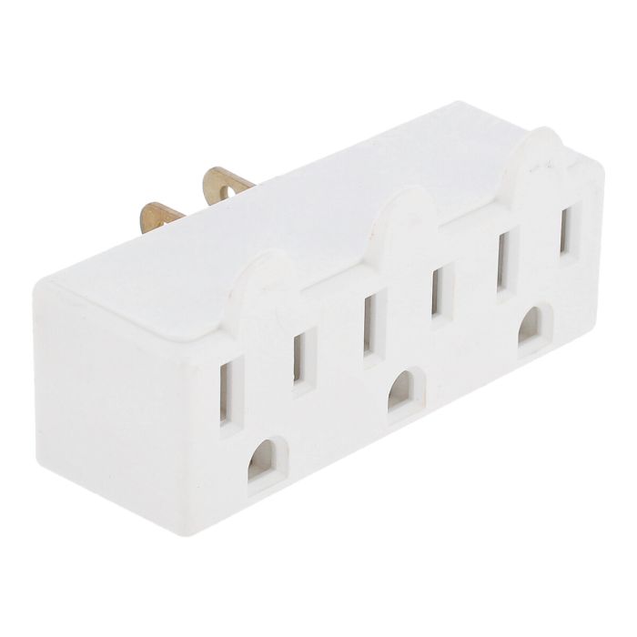Adaptador multicontacto aterrizado 3 tomas FU0178 Fulgore