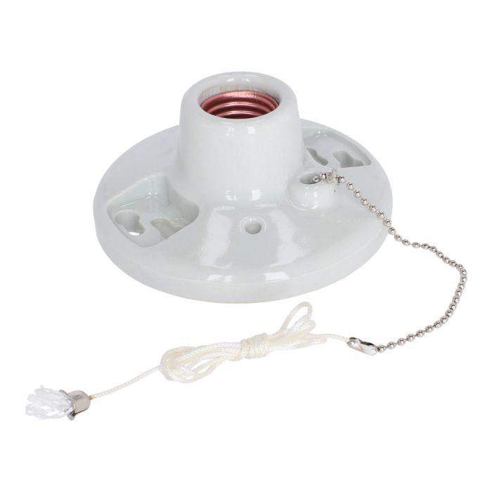 Portalámpara de porcelana con cadena FU0406 Fulgore