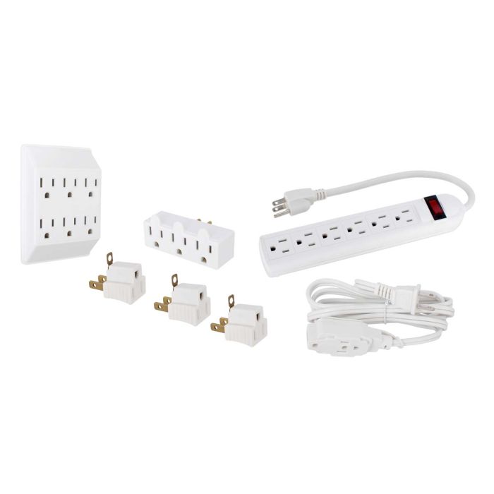 Juego de multicontactos y accesorios 7 piezas FU0536 Fulgore 