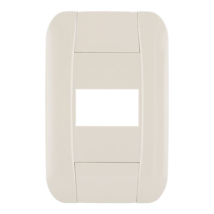 Placa plástica 1 ventana FU0890 Fulgore