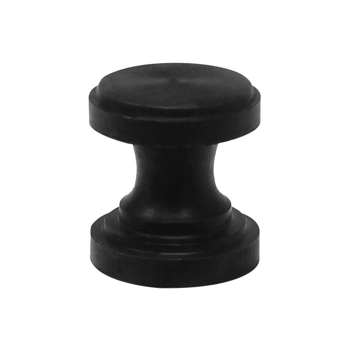 Jaladera botón negro 1/2" GGJ832 GYGPSA