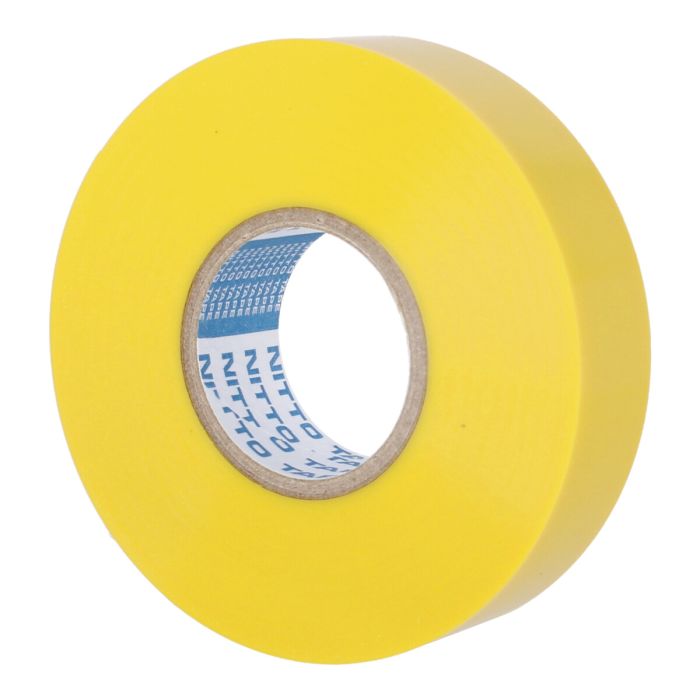 Cinta de aislar Amarilla Profesional 19 mm x 18 metros No. 21 Nitto