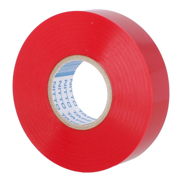 Cinta de aislar Roja Profesional 19 mm x 18 metros No. 21 Nitto