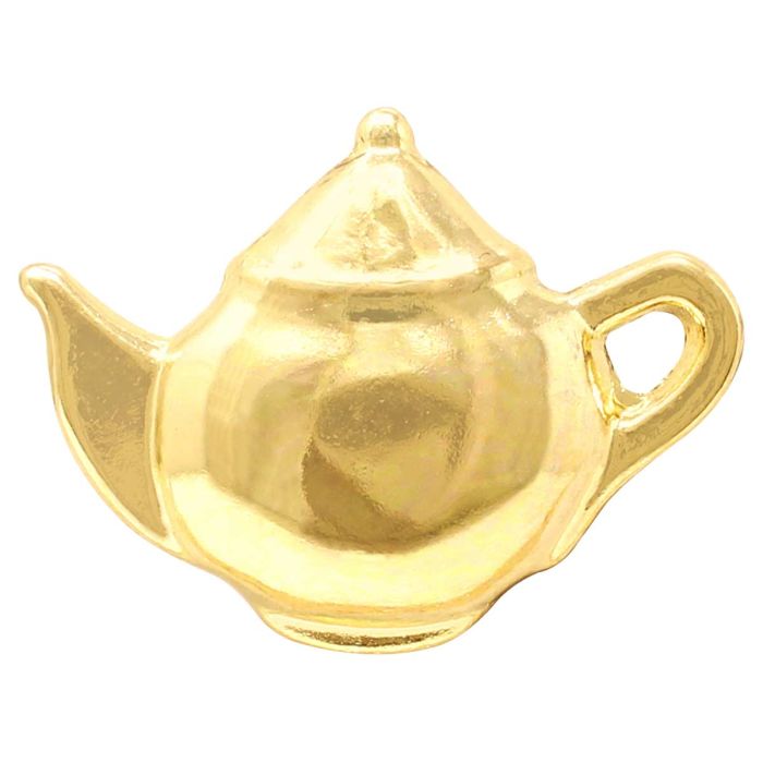 Jaladera tetera latón brillante HE-774 Arte Fino