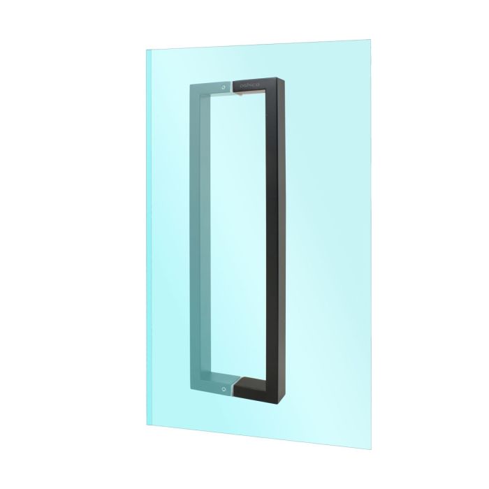 Jaladera para puertas de cristal negro mate 5750 LYON Ashico