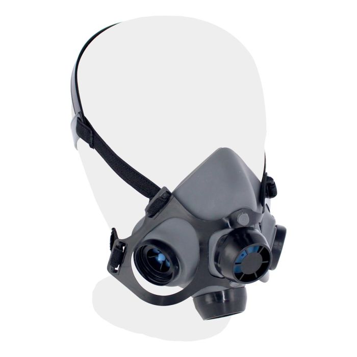 Mascarilla de 2 filtros 4M650-2 SIISA Infra