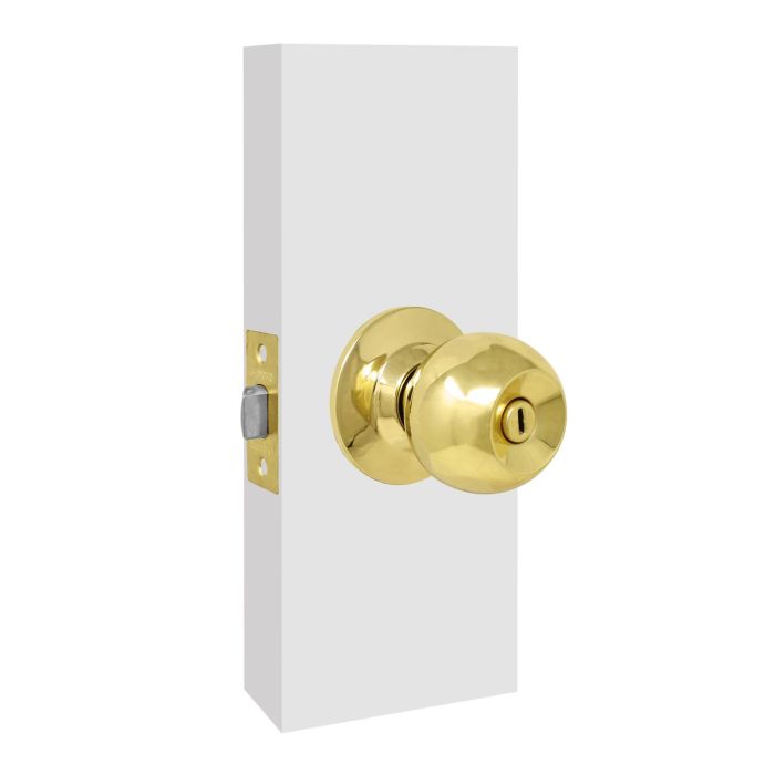 Cerradura para baño latón brillante 3009-0357-33 Soprano