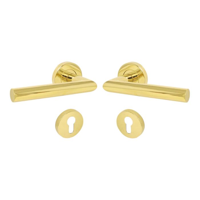 Conjunto Manija TROMS acero inoxidable latón brillante 9-0302-33 Soprano