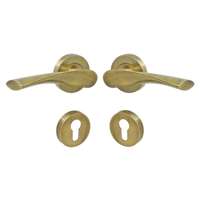 Conjunto Manija STOPINO acero inoxidable Oro viejo 9-0310-34 Soprano