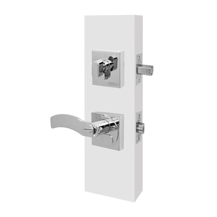 Cerradura para entrada principal cromo 9-4161-30 Soprano