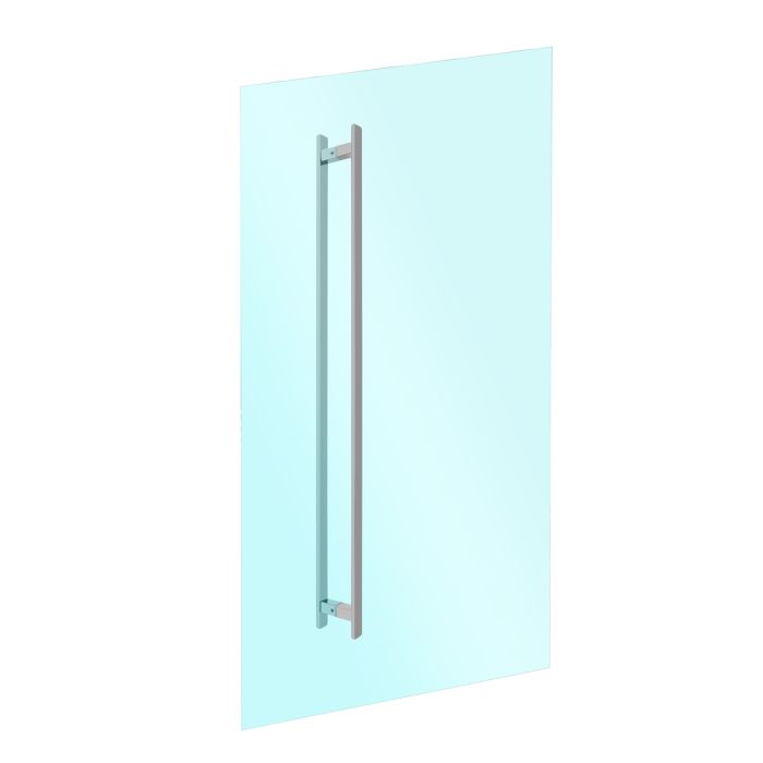 Jaladera tipo "H" 100 cm para puertas de cristal 9-4310-90 Soprano