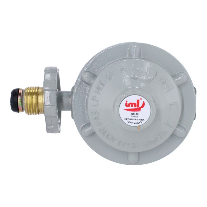 Regulador para gas L.P de una vía para baja presión QC-16 IML