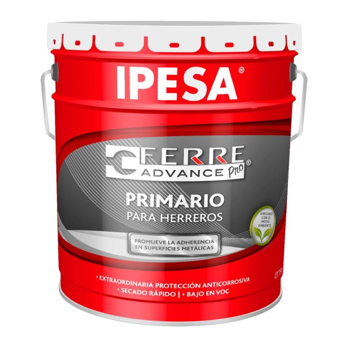 Primario para Herreros rojo 1 litro de secado rápido Ferre Advance Pro 5031 IPESA