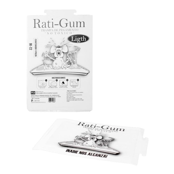 Trampa de pegamento no toxico chica M-72 Rati-Gum