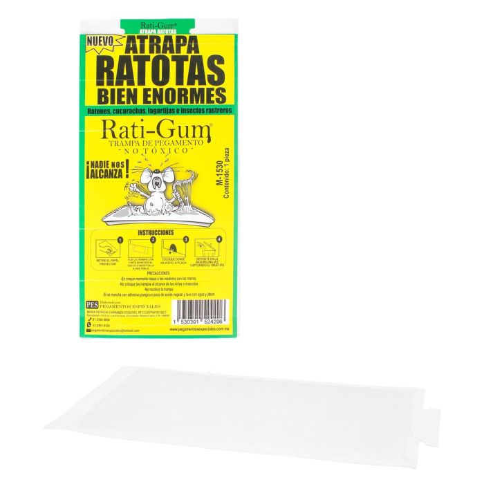 Trampa de pegamento no toxico grande M-1530 Rati-Gum