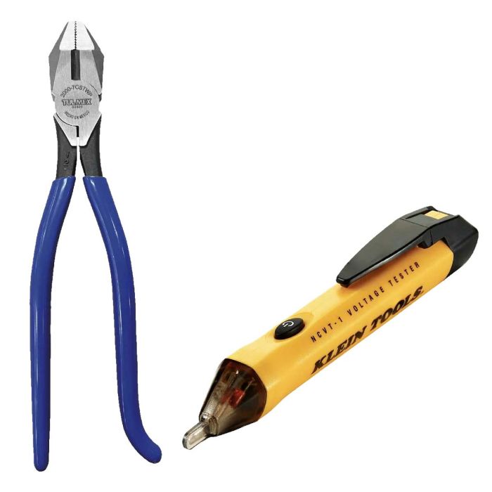 KIT de pinza electricista con probador de voltaje KTM0018 Klein Tools