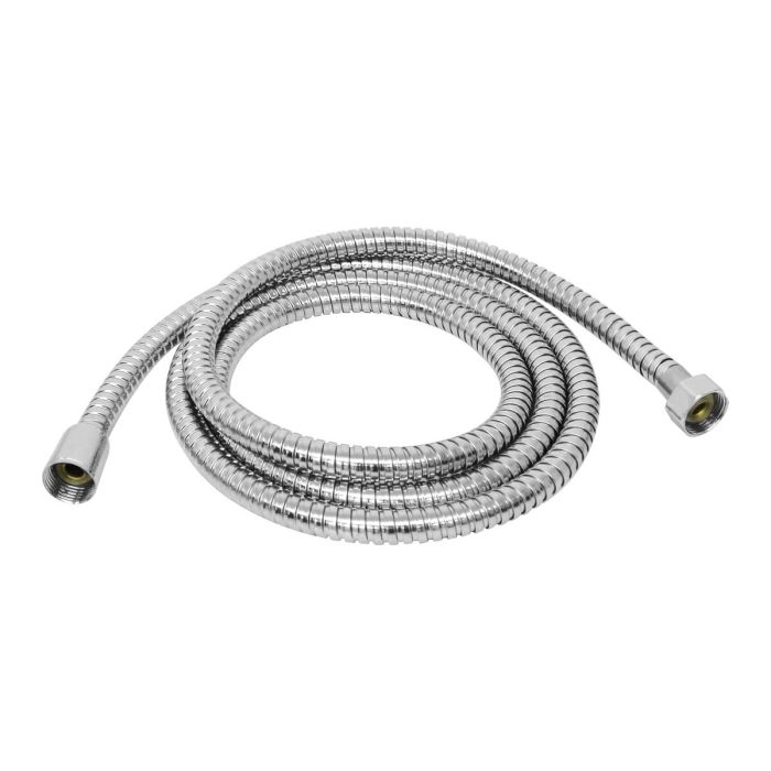 Manguera metálica para regadera de teléfono cromada
