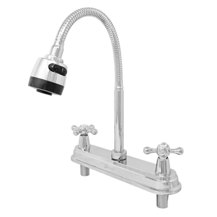 Mezcladora para fregadero flexible 8" SP-80202 Solvex