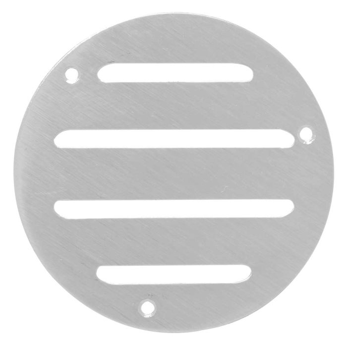 Rejilla de acero inoxidable para céspol con tornillos