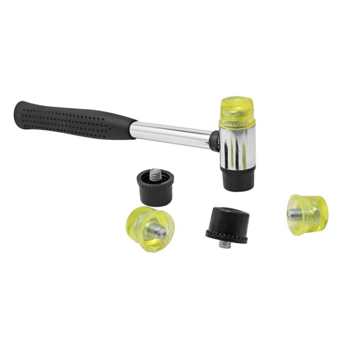 Martillo con cabezas de goma y plástico MVD-003 Verden