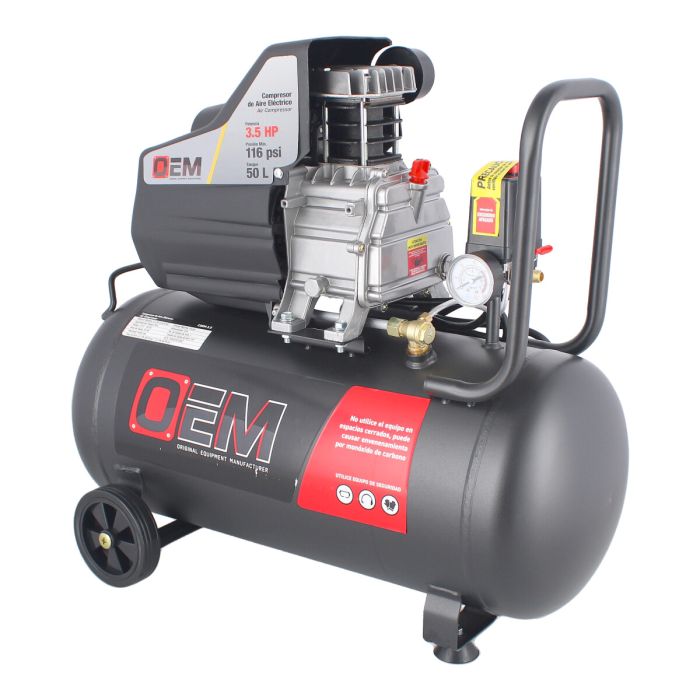 Compresor de aire eléctrico 3.5 HP 50 litros COEM3.5 OEM