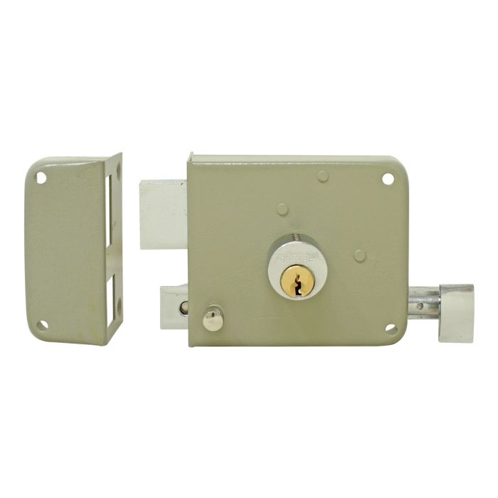 Cerradura de sobreponer izquierda insta-fácil PF0004 Top Forge