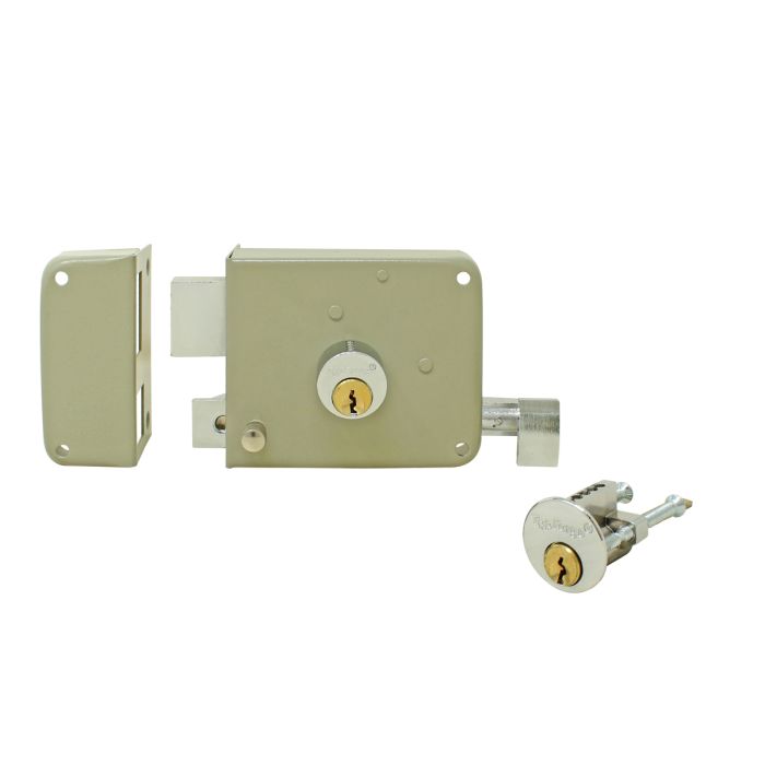 Cerradura de sobreponer Izquierda Clásica PF0008 Top Forge