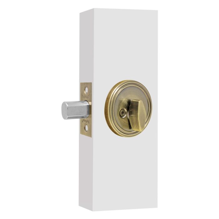 Cerrojo Cilindro / Mariposa latón antiguo PF0093 Top Forge