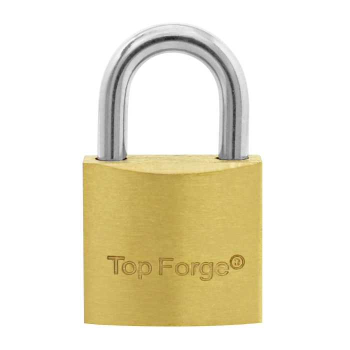 Candado de latón gancho corto 30 mm PF0130 Top Forge