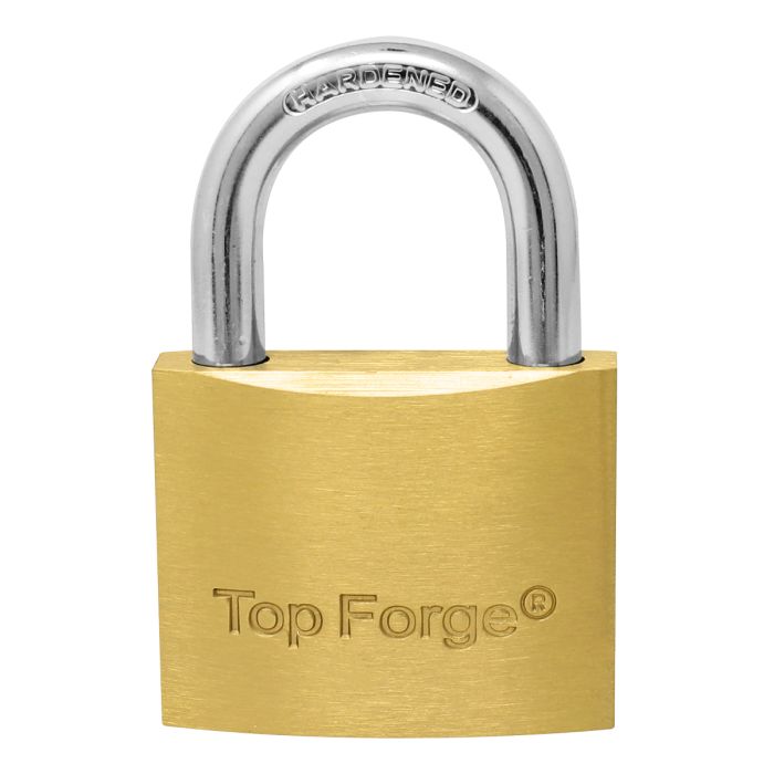 Candado de latón gancho corto 50 mm PF0134 Top Forge