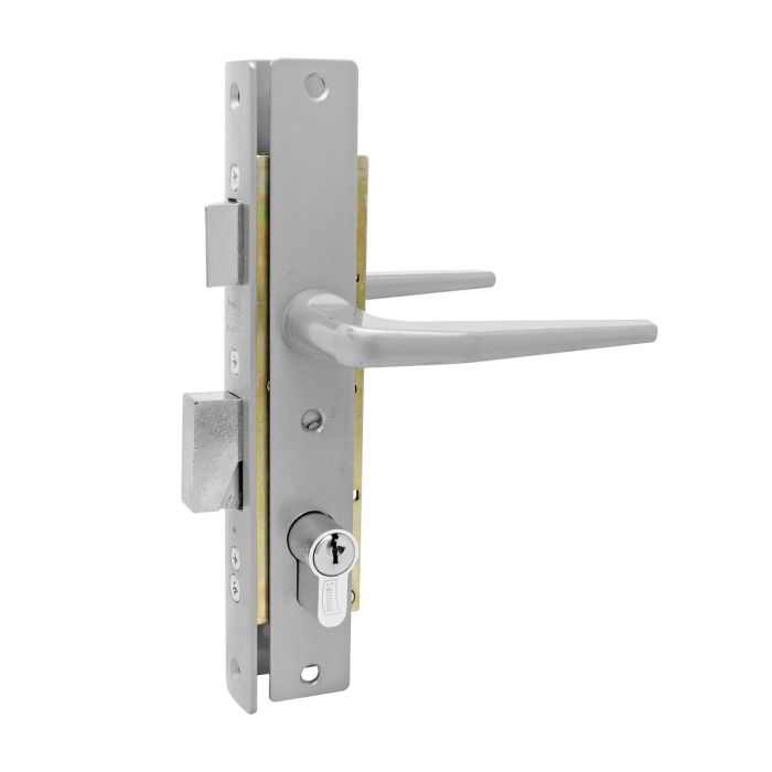Cerradura para puerta residencial aluminio natural 3060-565 Phillips