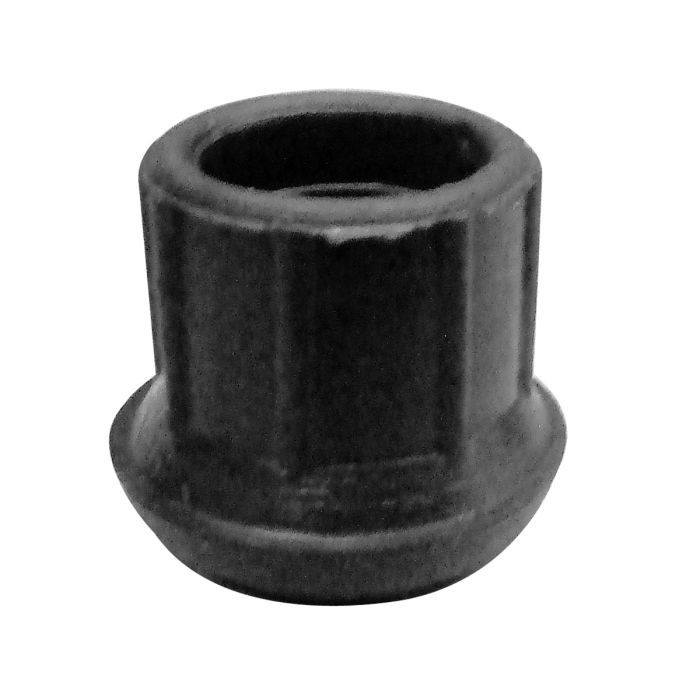 Regatón de hule costilla redondo de 3/4"